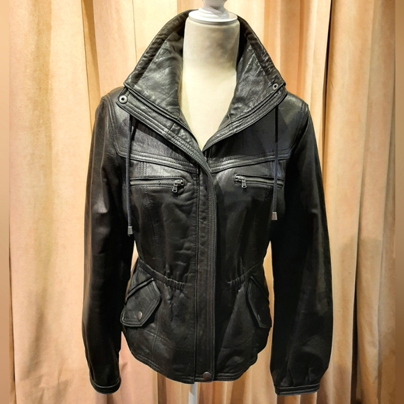 a.n.a lambskin jacket - Picture 2 of 9